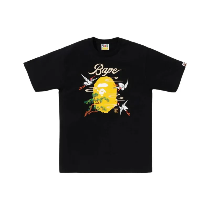 Bape Japanese Crane Tee-0