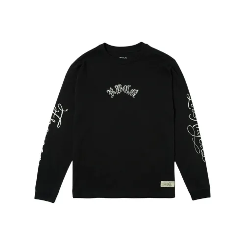 RVCA 블랙 남성 티셔츠