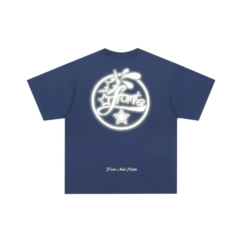 FFOMKE 100% Cotton Short Sleeved T Shirts Unisex-31