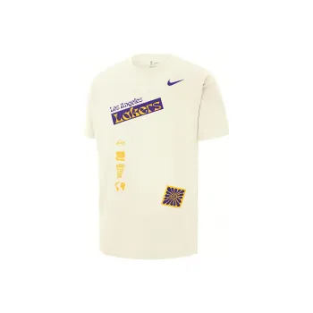 Nike x NBA T Shirt Men's Light Yellow