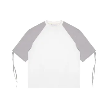 EMPTY REFERENCE x STUBBORN VISION T Shirt Unisex Gray White