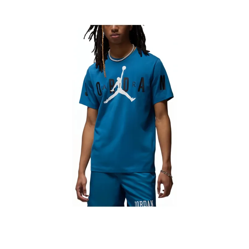 Jordan Air T-Shirt Men's Industrial Blue-0