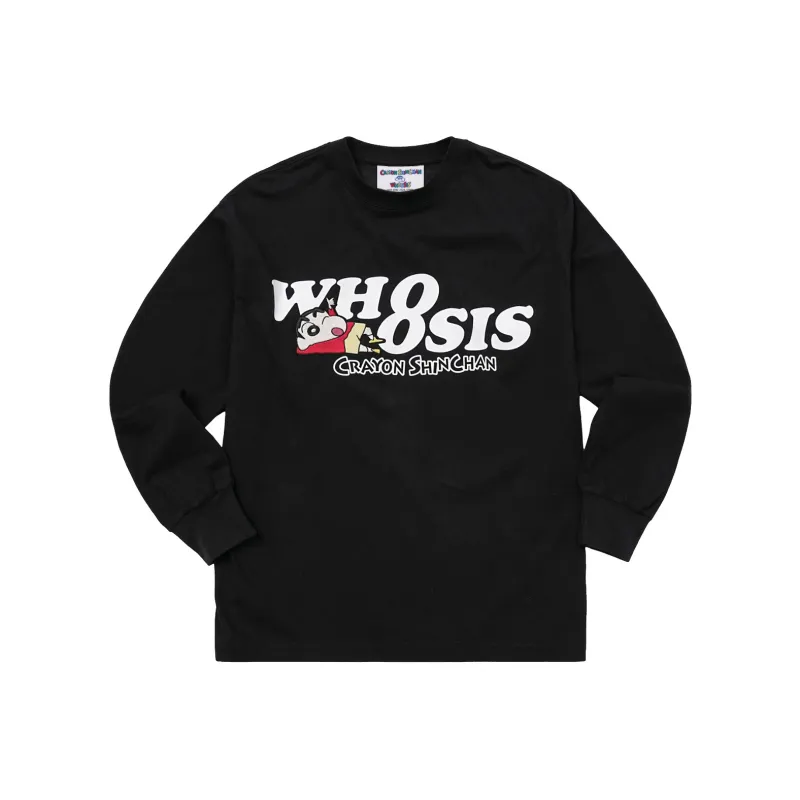 Crayon Shinchan X WHOOSIS X Crayon Shin chan Collaboration Series T Shirts Unisex-3