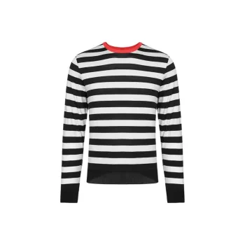 Paul & Shark Yachting T Shirt Men's Black White Stripes