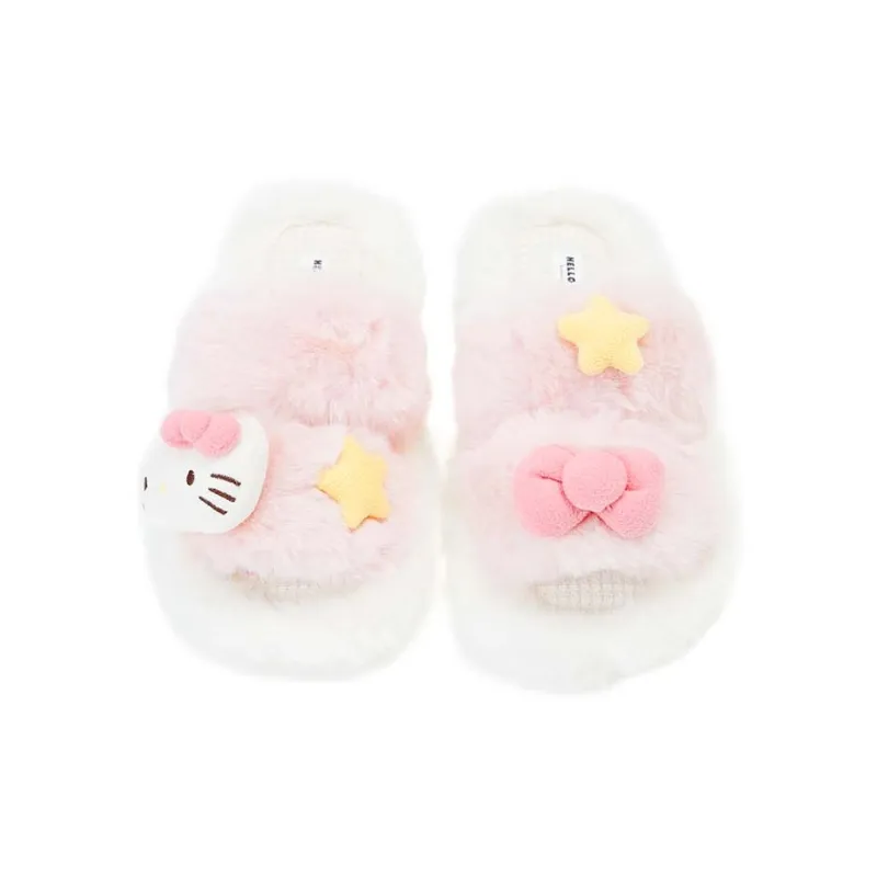 GUKOO x Hello Kitty Sanrio Series Slippers Milk White-1