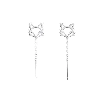 WAW 999 Fine Silver Drop Earrings Women's