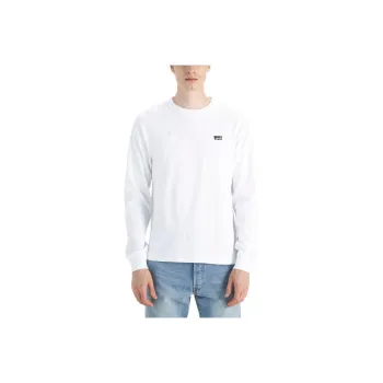Levis T Shirts Men White