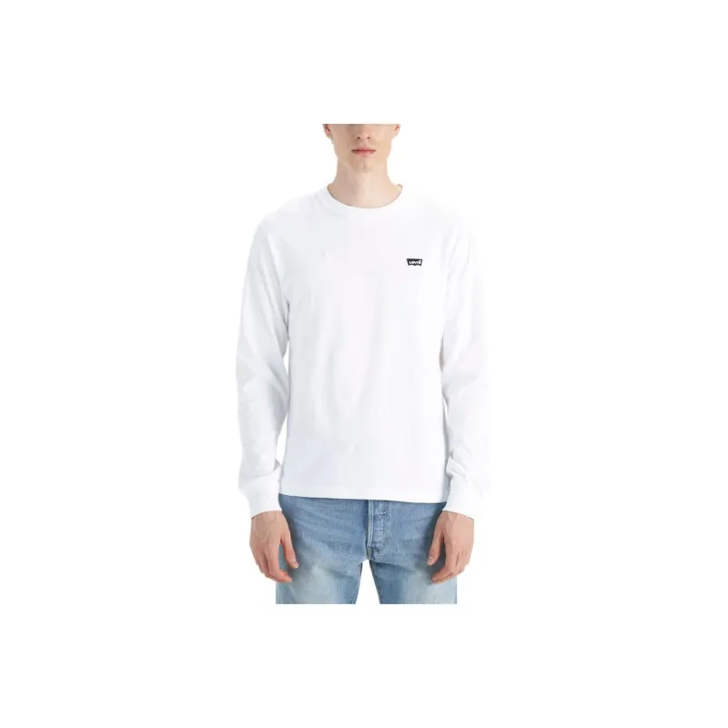 Levis T Shirts Men White-0