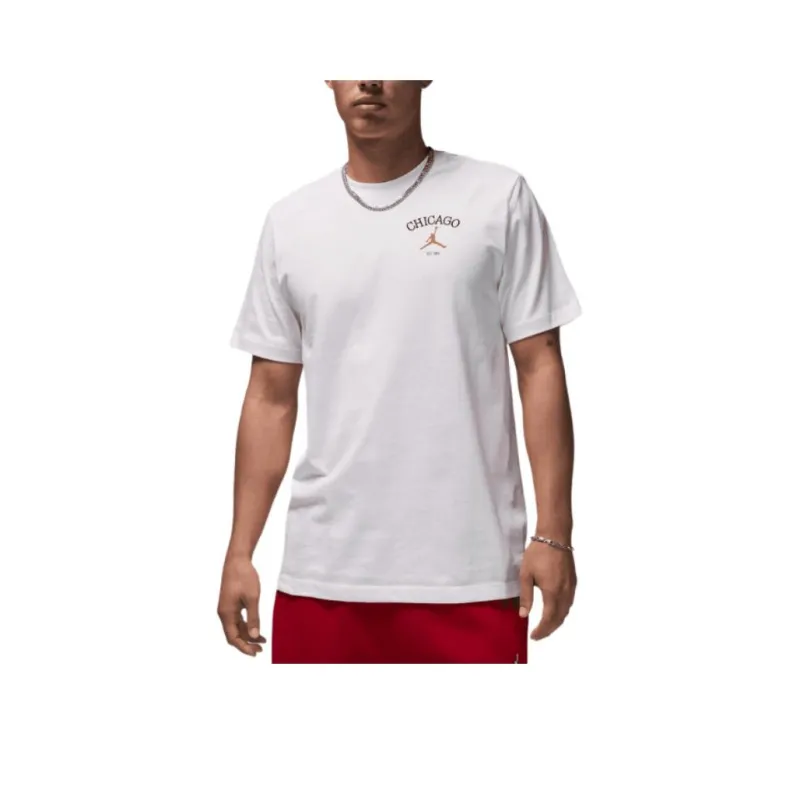 Jordan Apparel T Shirts Men White-0