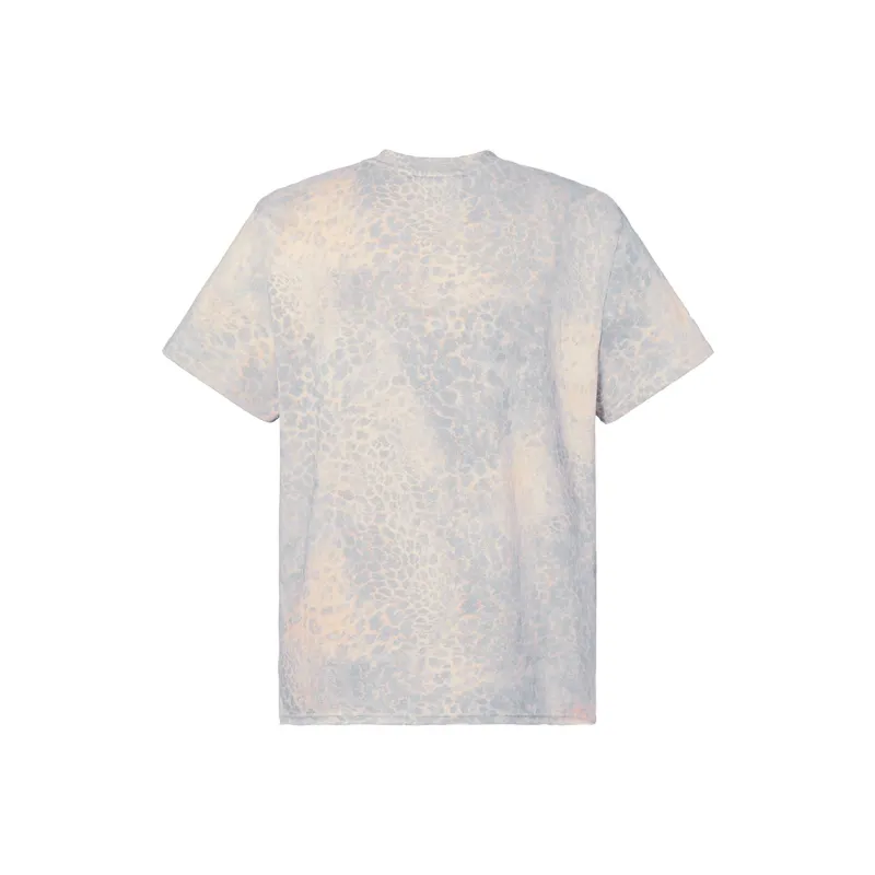 ROCAWEAR T Shirt Unisex Green Leopard Print-1
