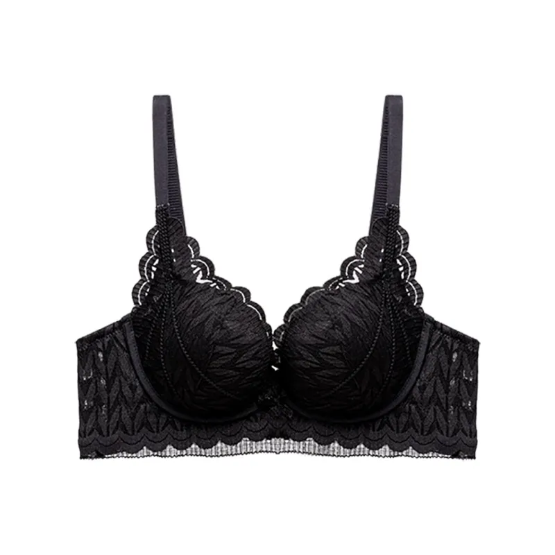 MADALLO Bra Women's 2 Pack Black-10