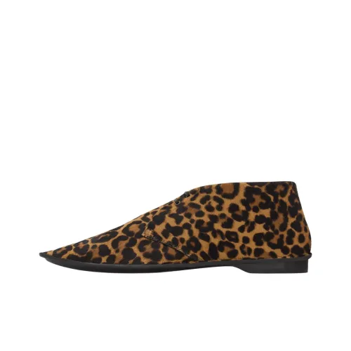 SAINT LAURENT Ankle Boots Men's Brown