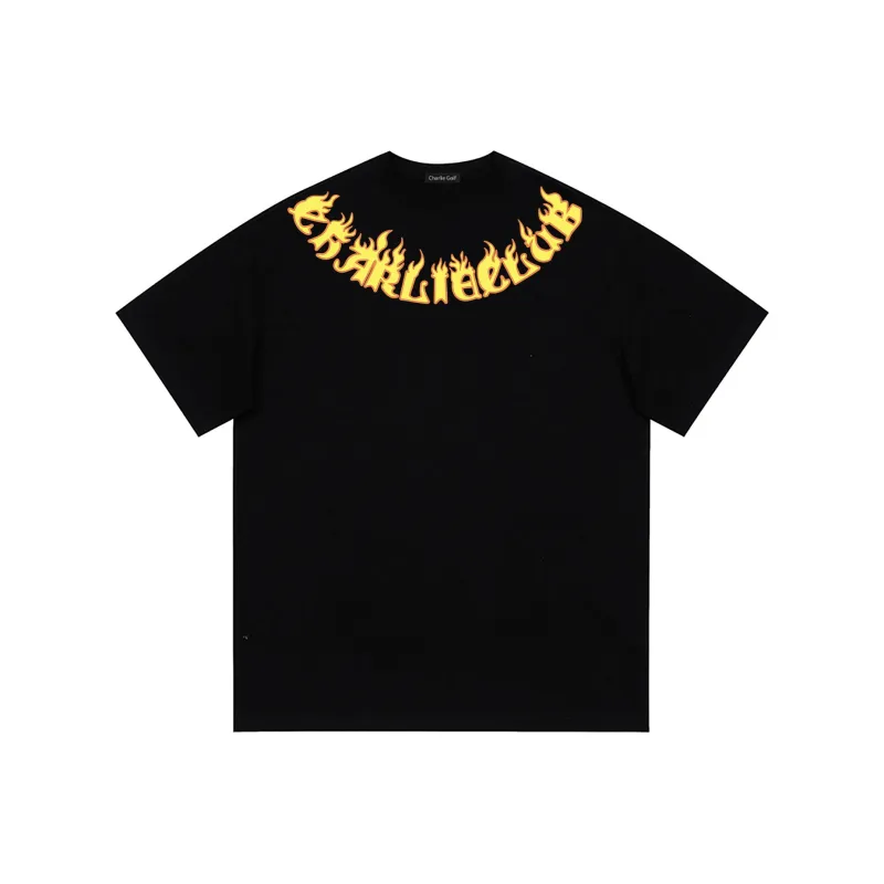 CHARLIE GOLF T Shirt Unisex Black-0