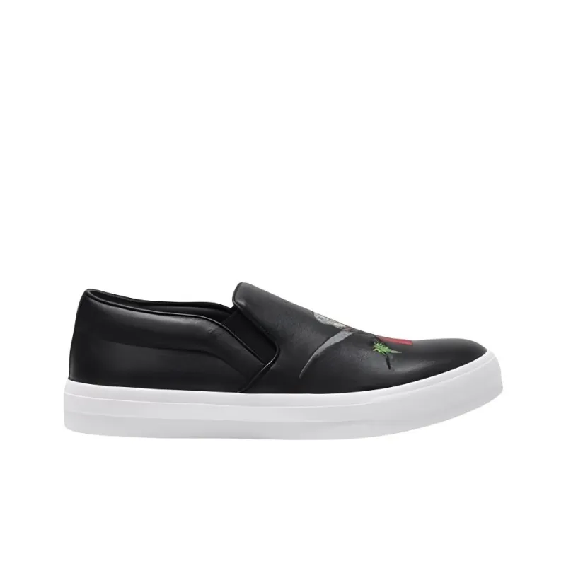 Alexander McQueen Skateboard Shoes Men's Black-1