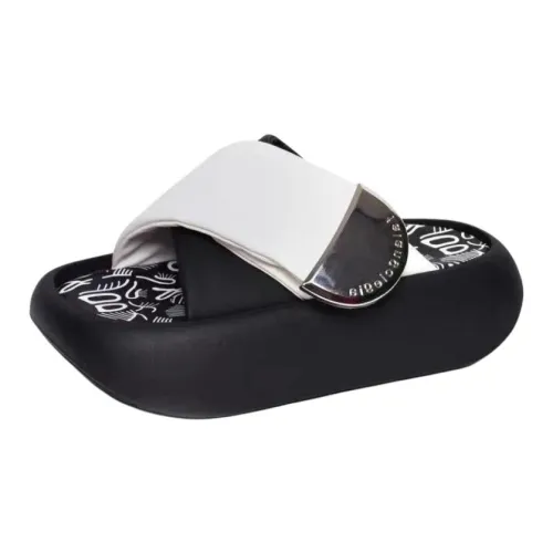 Nike Kawa Slide Black White GS Unisex