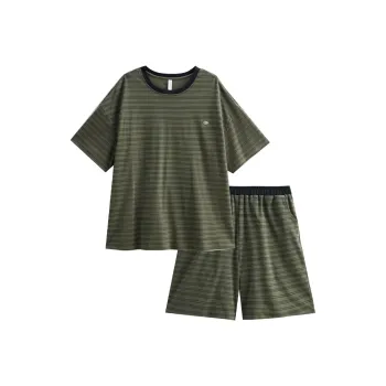 Same Language Pajama Set Women's Mocha Green