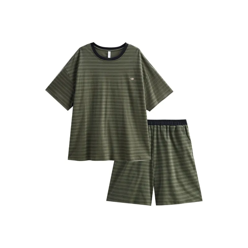 Same Language Pajama Set Women's Mocha Green-0