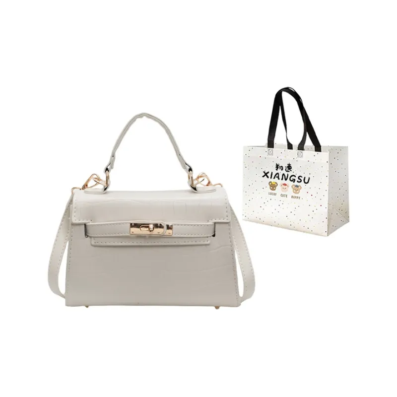 XIANGSU Pu One Shoulder Handbags Regular Women's Multicolor-0