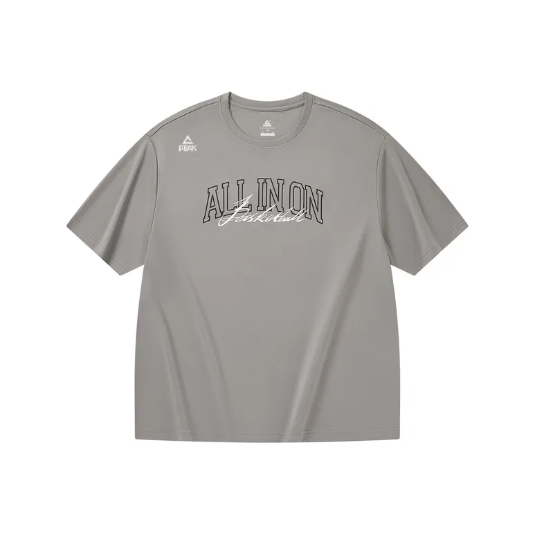 PEAK T Shirts Men Light Gray-0