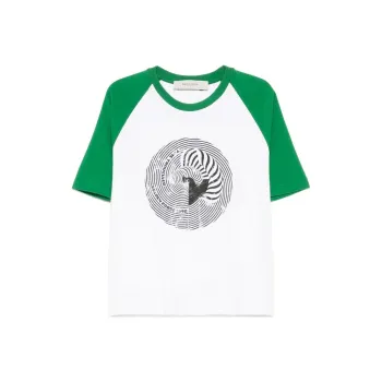 Golden Goose Graphic Printed Crewneck T Shirt