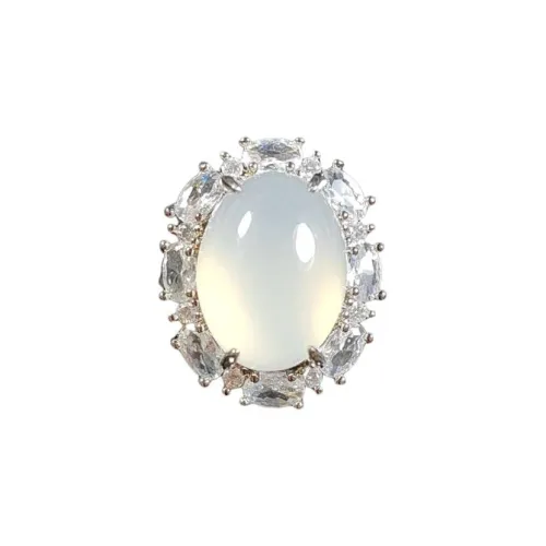 YOULING Chalcedony Rings Unisex