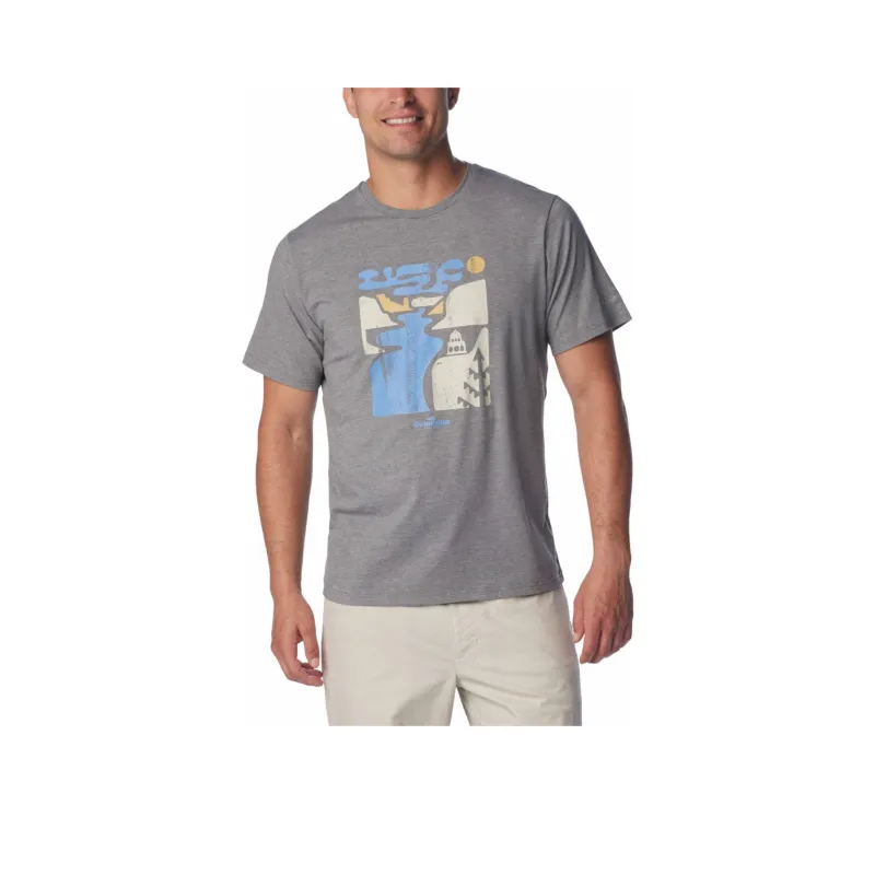 Columbia TrekSun Trek T-Shirt Men's Gray-0