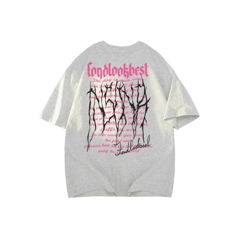FONDLOOK T Shirt Unisex Navy Blue Upgraded-13