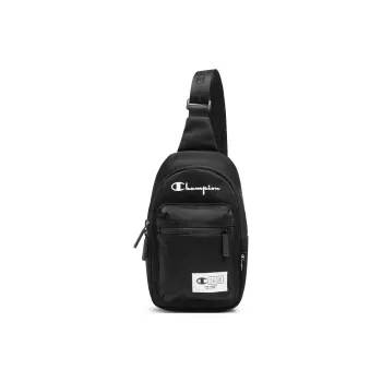 Champion Fabric One Shoulder Sling Bag Regular Unisex Black/Sandstone