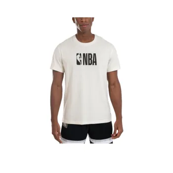DECATHLON x NBA T Shirt Men's Pure White/Black