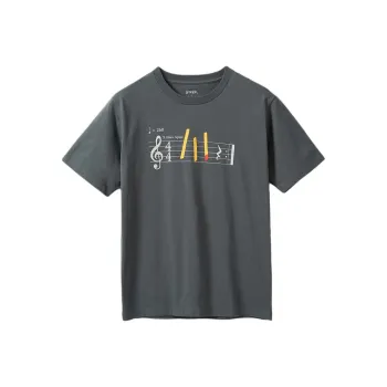 McDonald's Graniph Collaboration T-Shirts Unisex Dark Gray