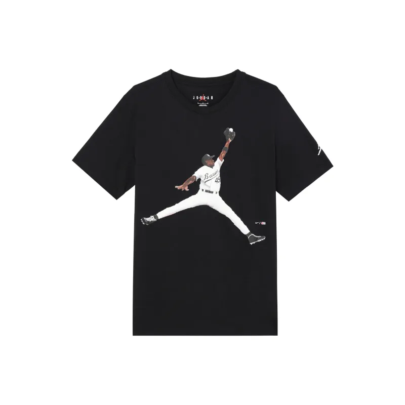 Jordan T Shirts Men Black-0