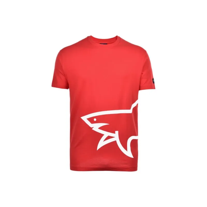 Paul & Shark Yachting T Shirt Men's Red-0