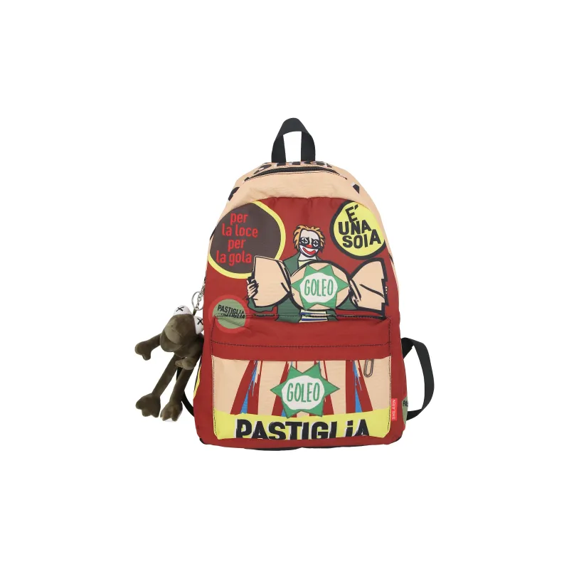 Yalu Oxford Backpack Regular Unisex Jasper/Joker/Bubble Bobble/Pirate/Wine Bottle-6