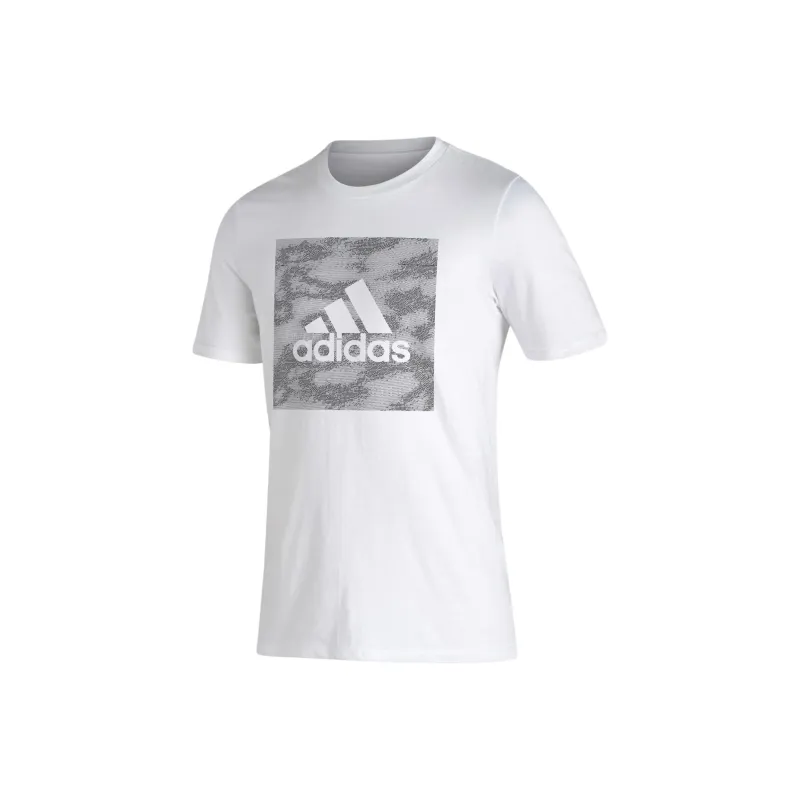 Adidas Free Shipping With AdiClub Badge Of Sport Camo Wash Tee-0