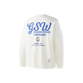NBA Golden State Warriors T Shirt Unisex Ecru