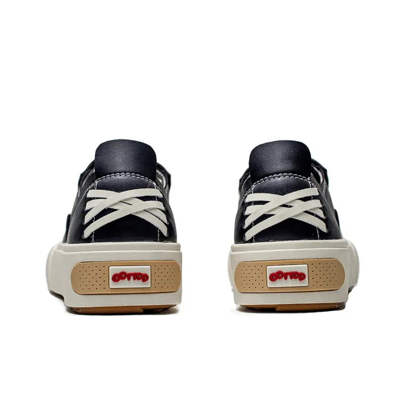 ESTEE GEEA Low Top Skateboard Shoes Unisex Black-4