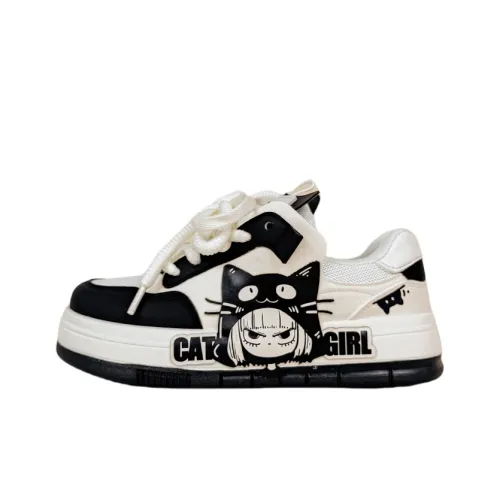 A&M Slip Resistant Low Top Skateboard Shoes Women's