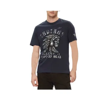 AERONAUTICA MILITARE SS24 T-Shirt Men's Dark Blue