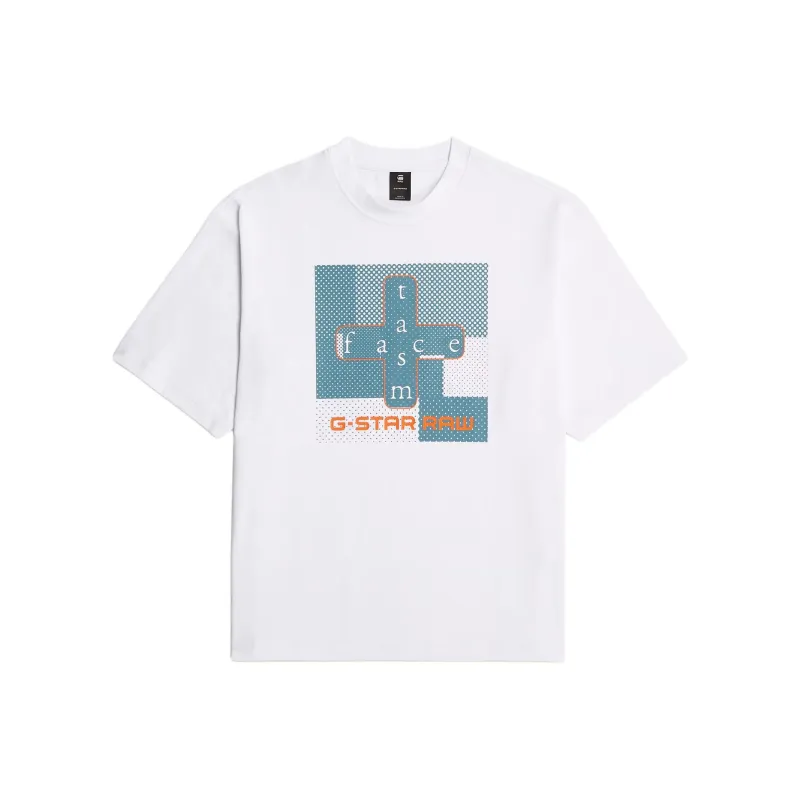 G STAR RAW T Shirt Unisex White-0