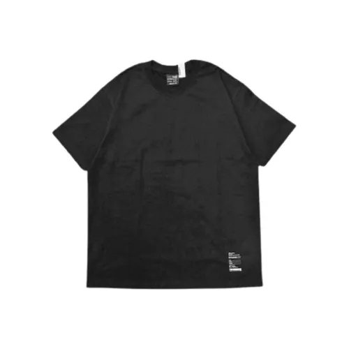 POLIQUANT 블랙 남녀공용 티셔츠