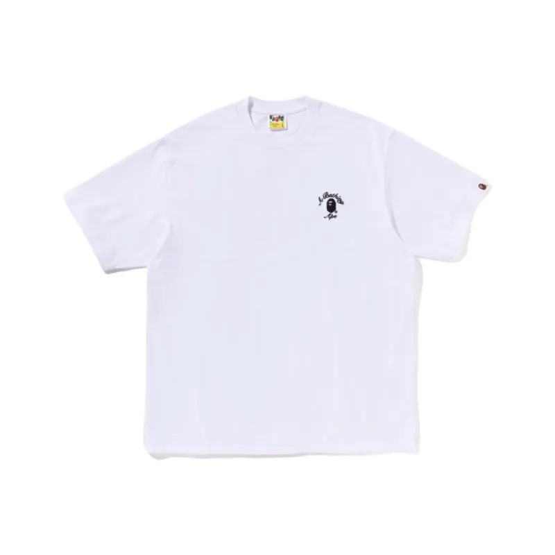 A BATHING APE One Point College Relaxed Fit Tee SS25-5