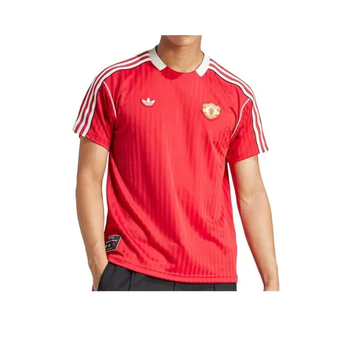 Adidas Originals Free rossa With AdiClub Manchester United Terrace Icons Jersey Gender Neutral