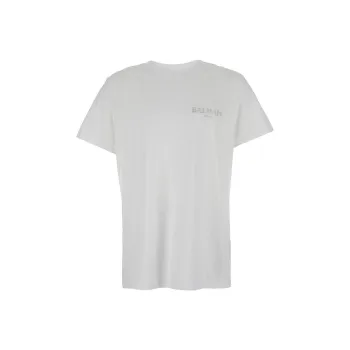 BALMAIN Vintage Gel Logo T Shirt