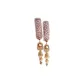 Pink Diamond Fringe Hair Clip, 1 Pair