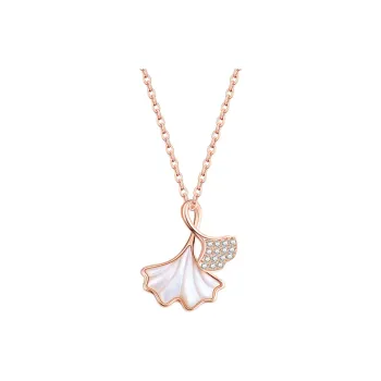 SINO GEM 925 Sterling Silver Necklaces Women's