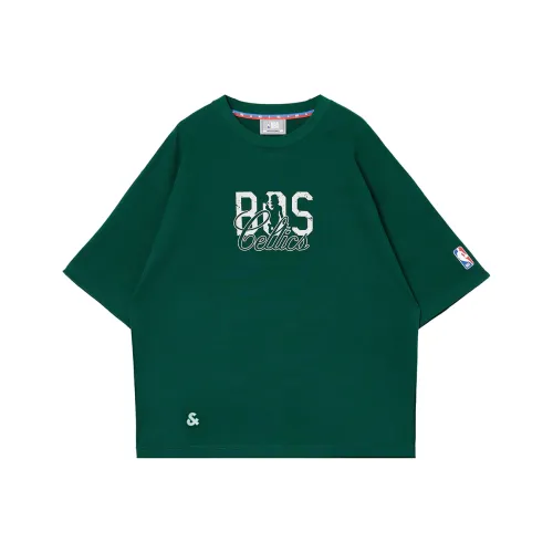 JACK JONES· x NBA JACK&JONESxNBA T Shirt Men's Botanical Garden Green