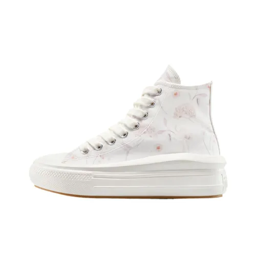Chuck Taylor All Star Women's Converse Move Platform High 'Watercolor Flowers' Women's