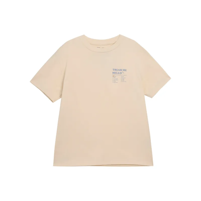 UNIQLO TREASURE Co-brand T-Shirts Unisex 40 Cream-0