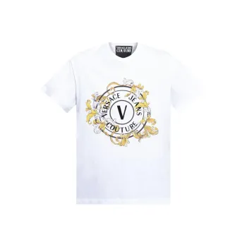 VERSACE JEANS COUTURE Baroque Logo T Shirt