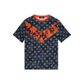 MCM T Shirts Men Blue